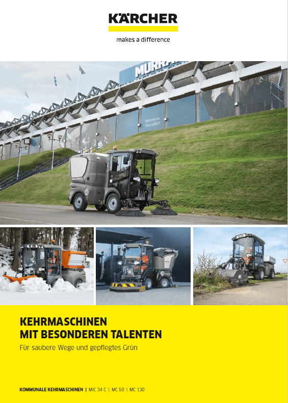 Broschüre Kommunale Kehrmaschine Broschüre Kommunale Kehrmaschine