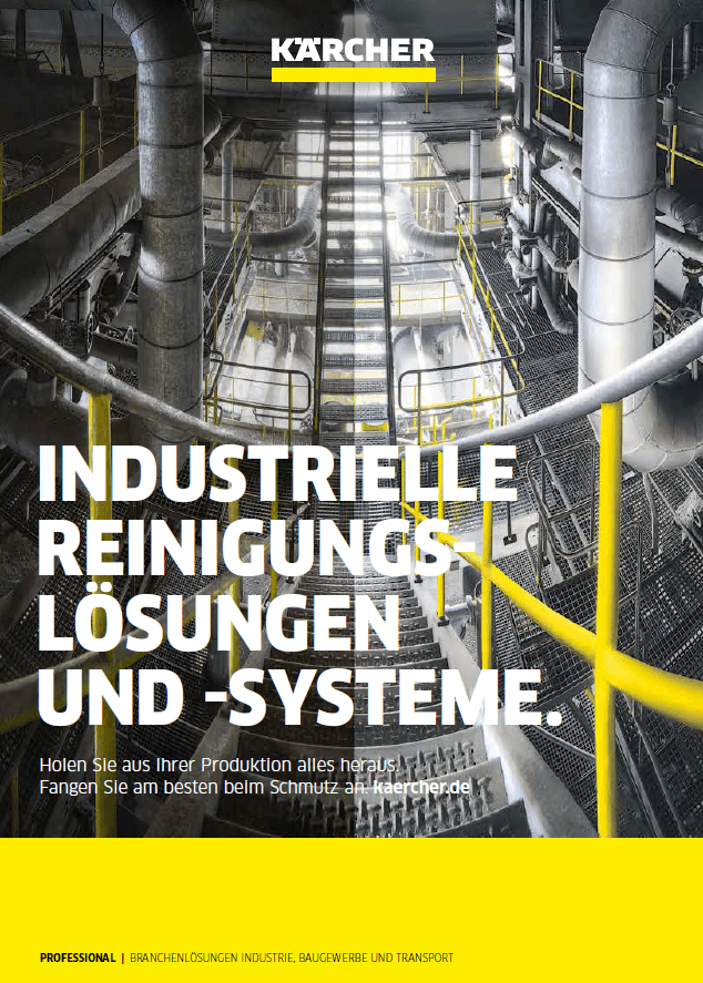 Industrielle Reinigungslösungen | Cover