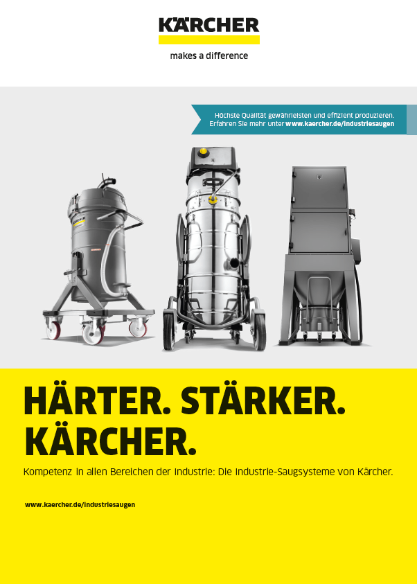 Industriesauger | Cover