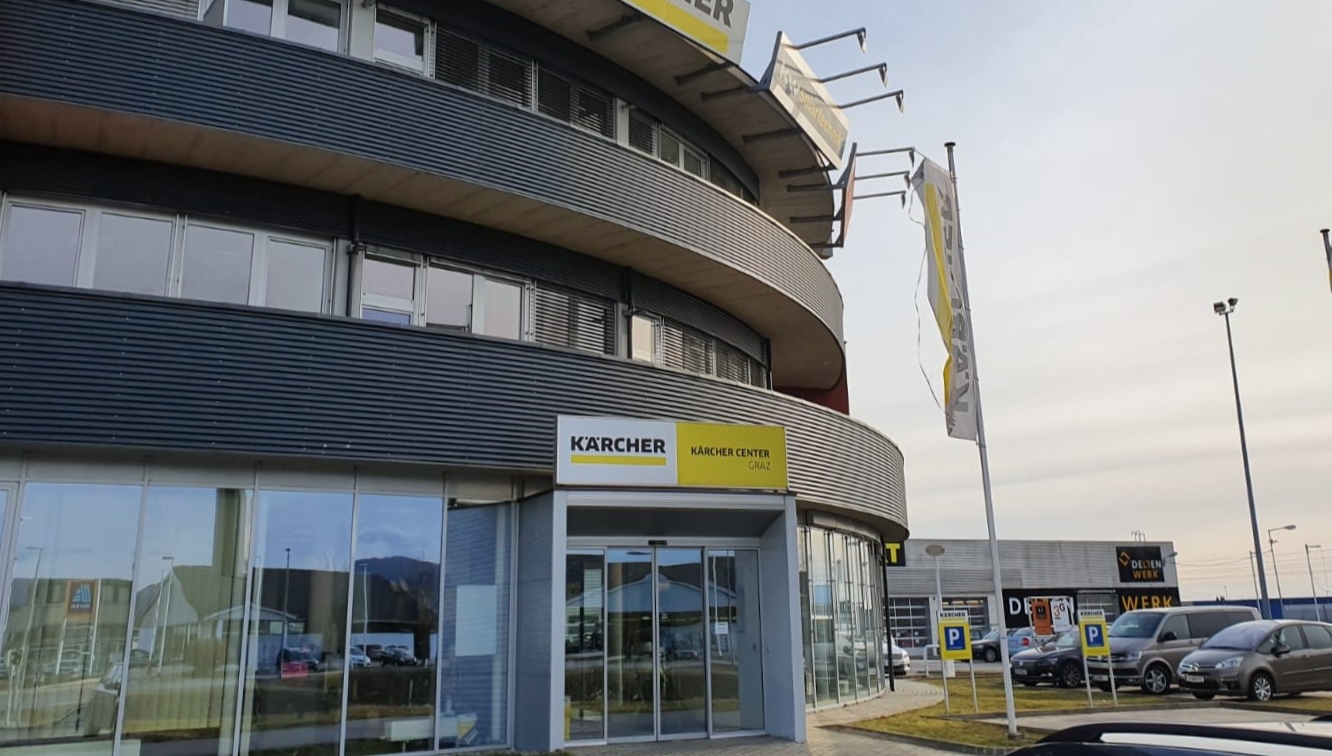 Kärcher Center Graz Eingang