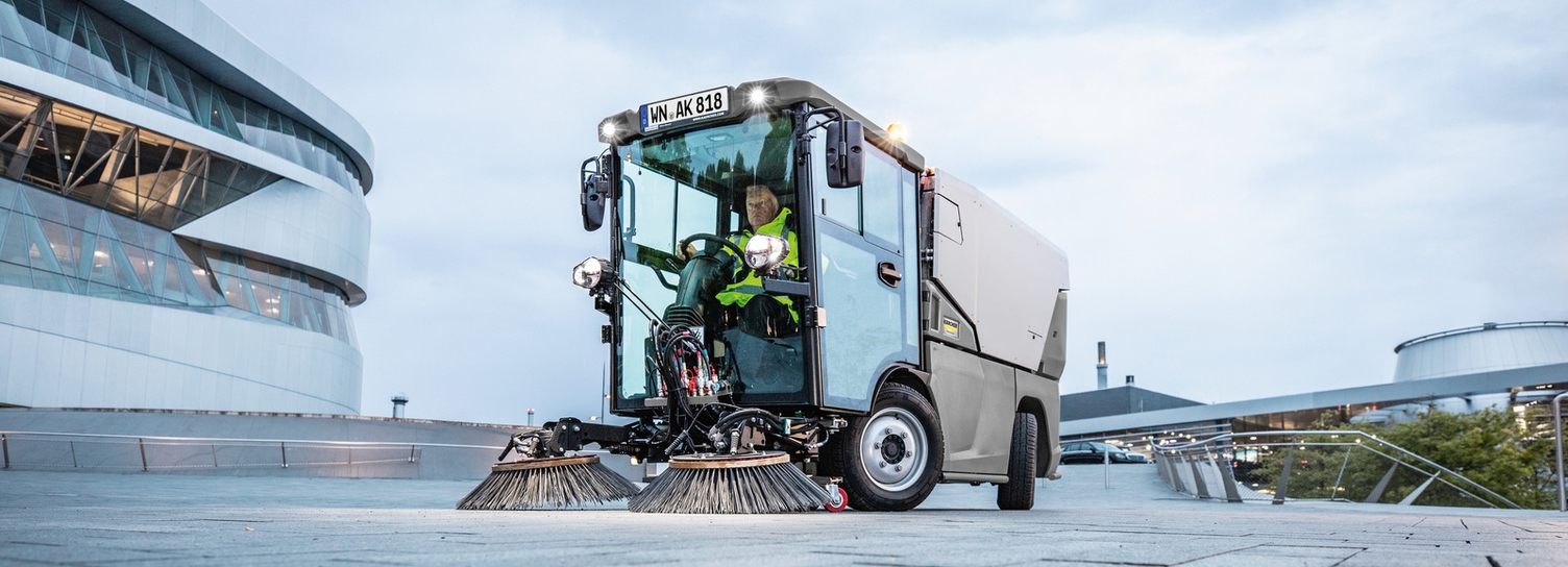 Die neue kommunale Kehrmaschine MC 250