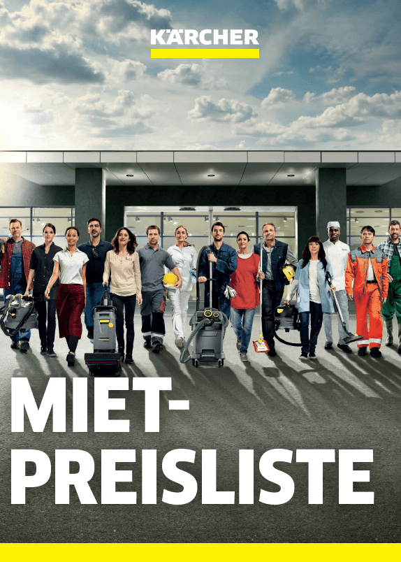 Preisliste Mietgeräte
