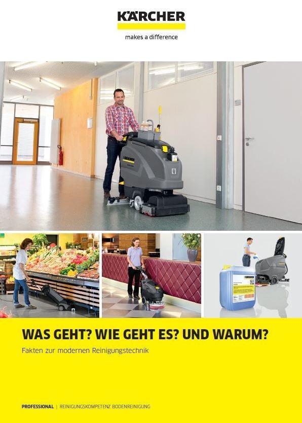 Broschüre Reinigungskompetenz Bodenreinigung Broschüre Reinigungskompetenz Bodenreinigung