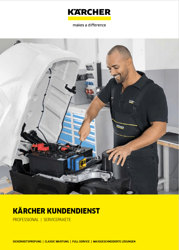Servicepakete-Flyer