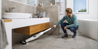 Badezimmer reinigen