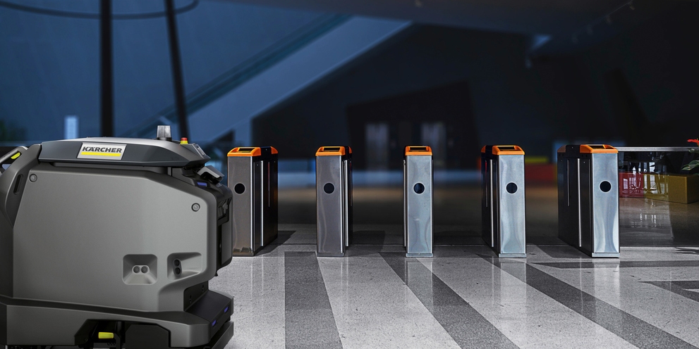 Einfache, intuitive Bedienung mit großem Touchdisplay, einfache Wartung und Pflege der KIRA B 50