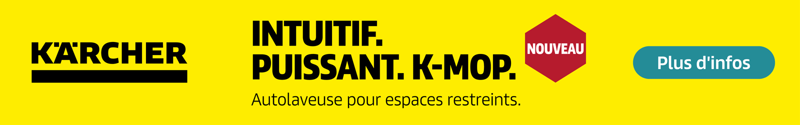 Intuitif. Puissant. K-Mop