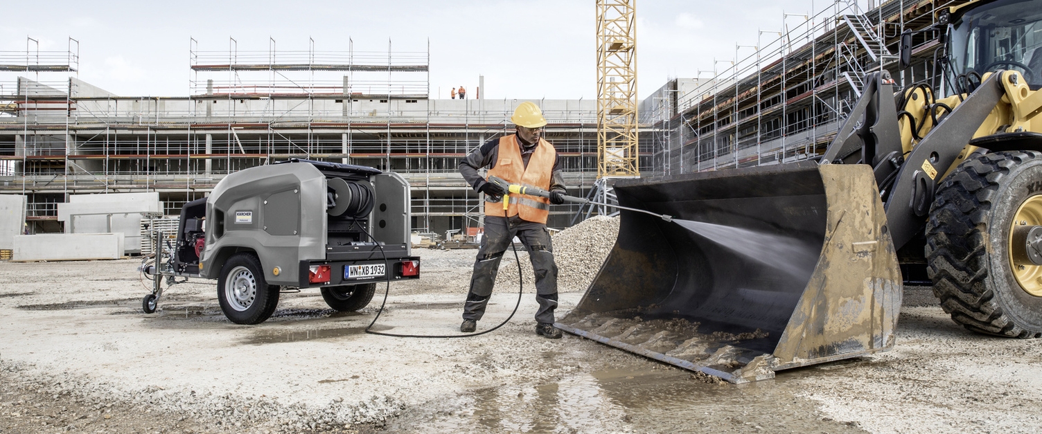 Reiniging in de bouw