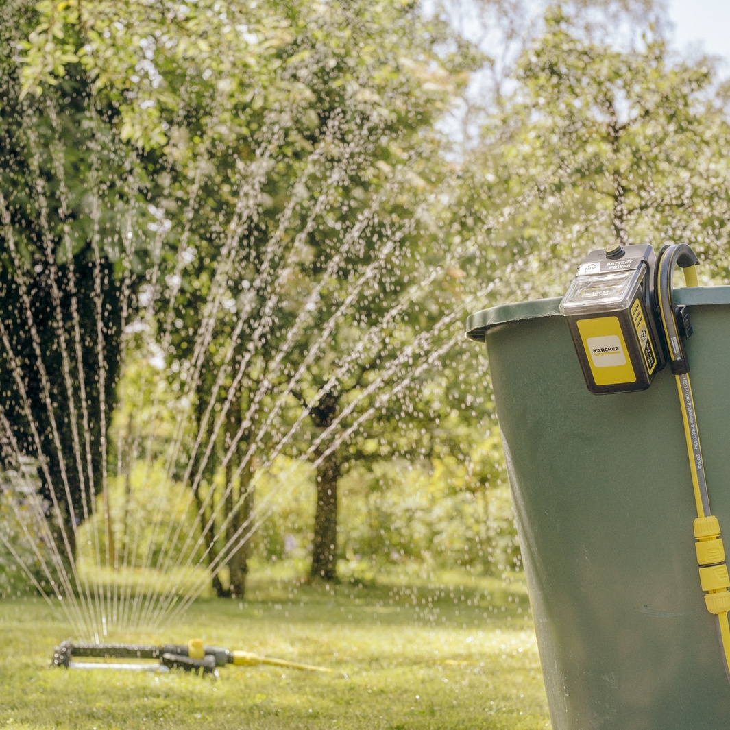 Pompen voor regenwateropvangsystemen van Kärcher