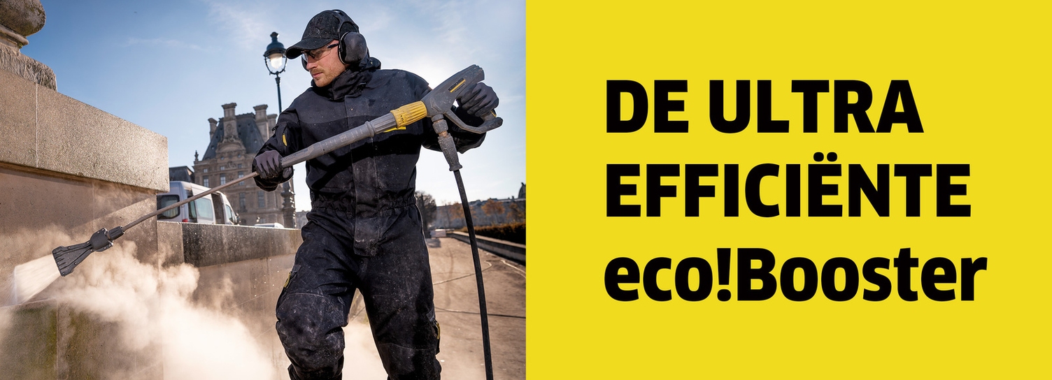 de ultra-efficiënte eco!Booster van Kärcher de ultra-efficiënte eco!Booster van Kärcher