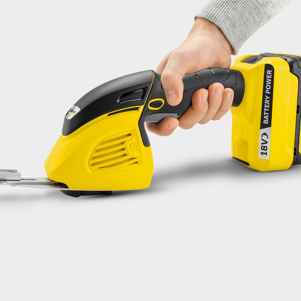 Ergonomisch handvatontwerp Ergonomisch handvatontwerp grasschaar tuinschaar Kärcher