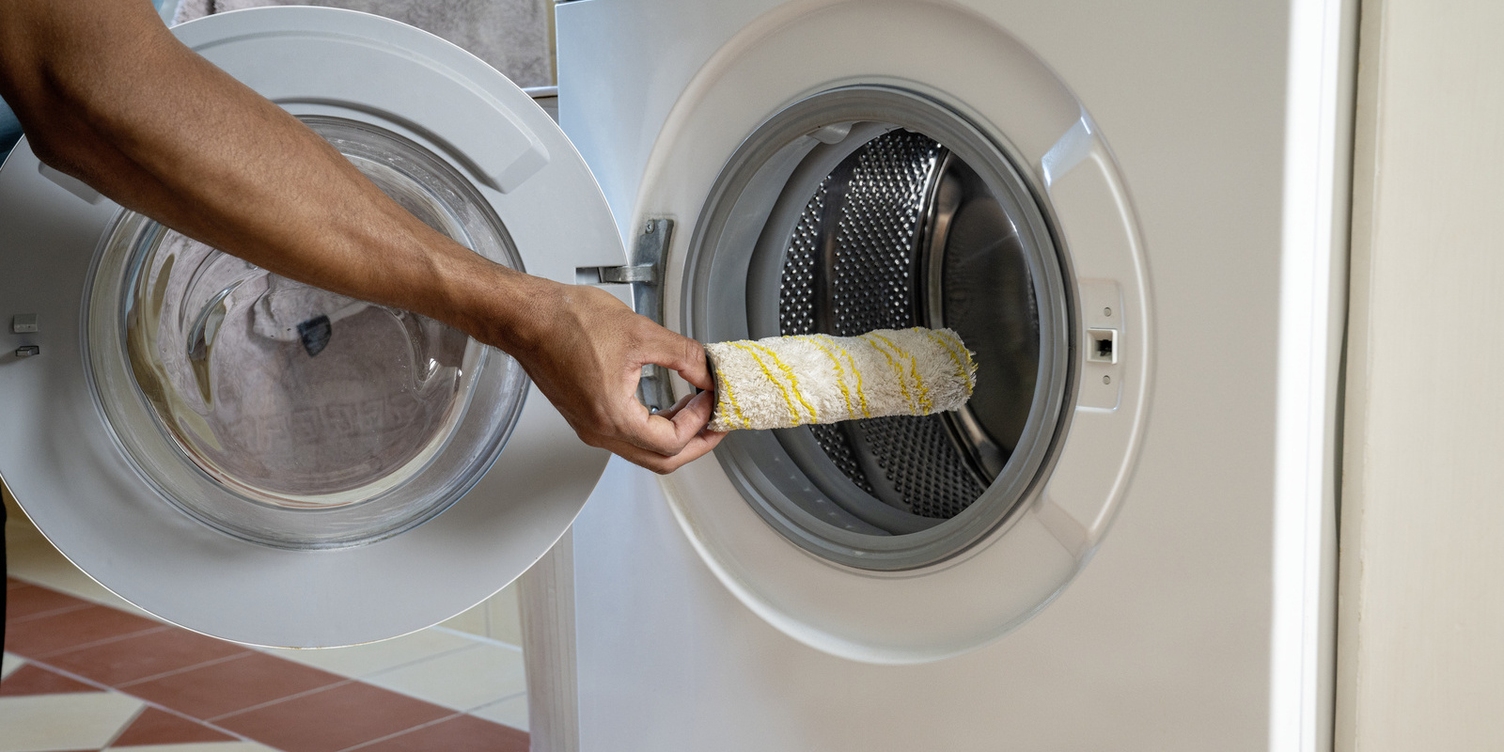 Vloerreiniger wasbare rolletjes Vloerreiniger wasbare rolletjes
