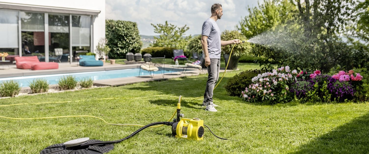 De tuin bewateren met de tips van Kärcher