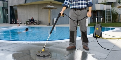 Kärcher FR 30 terreasreiniger Terrasreiniger voor efficient reinigen van grote oppervlakken met een hogedruk reiniger