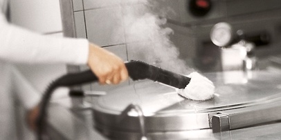 Toebehoren stoomreiniger Stoomreinigers van Kärcher zijn voorzien van toebehoren voor reinigen keuken