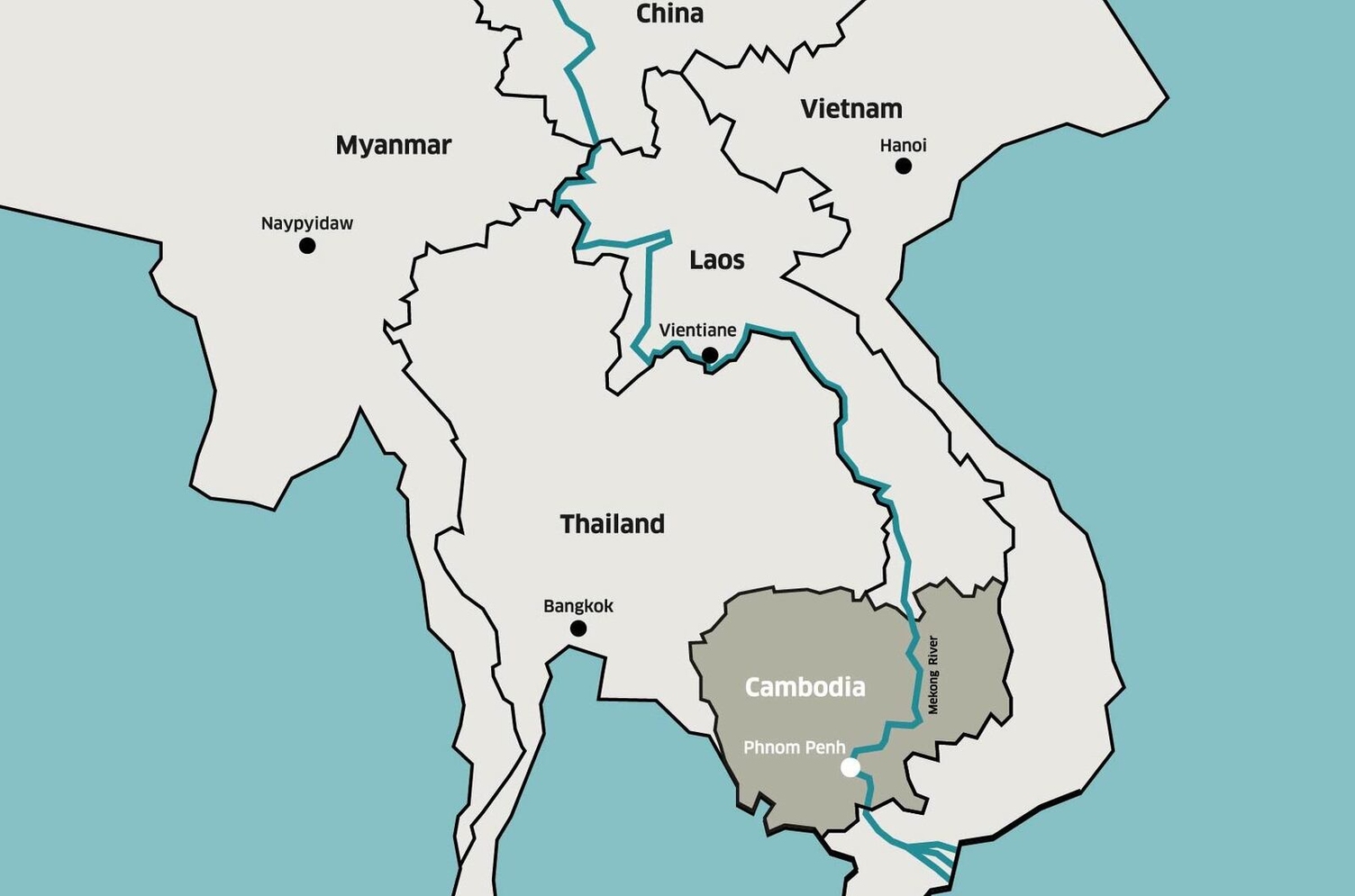 Map Cambodia