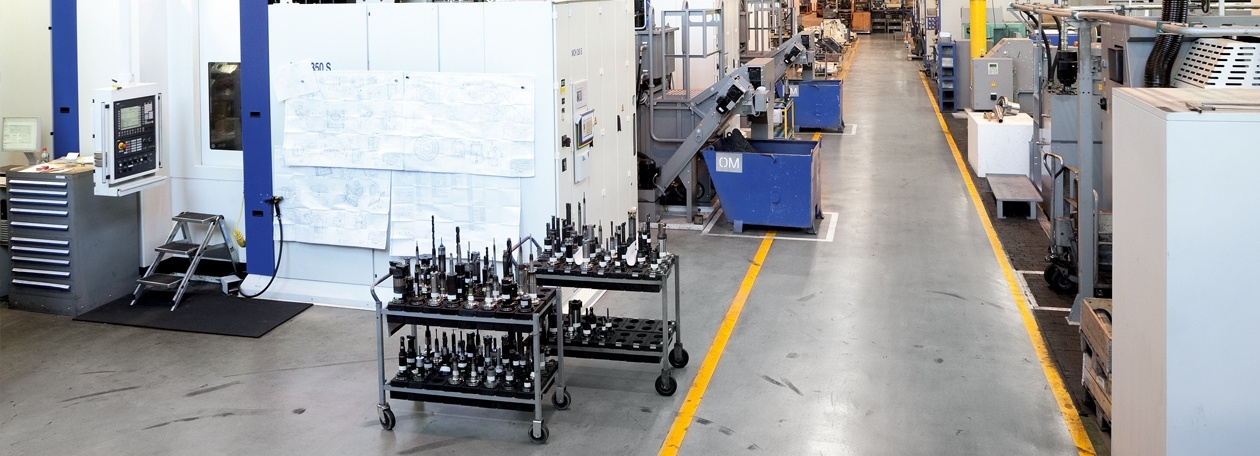 Machinebouw produktiehal