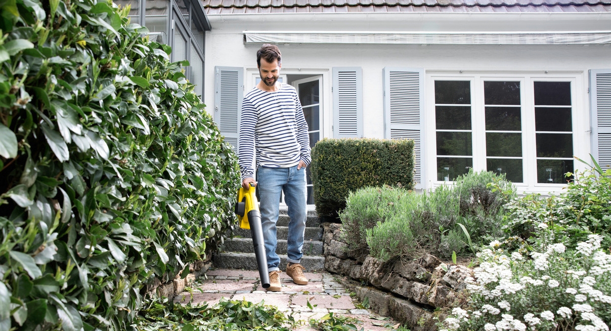 Removing lawn cut after mowing