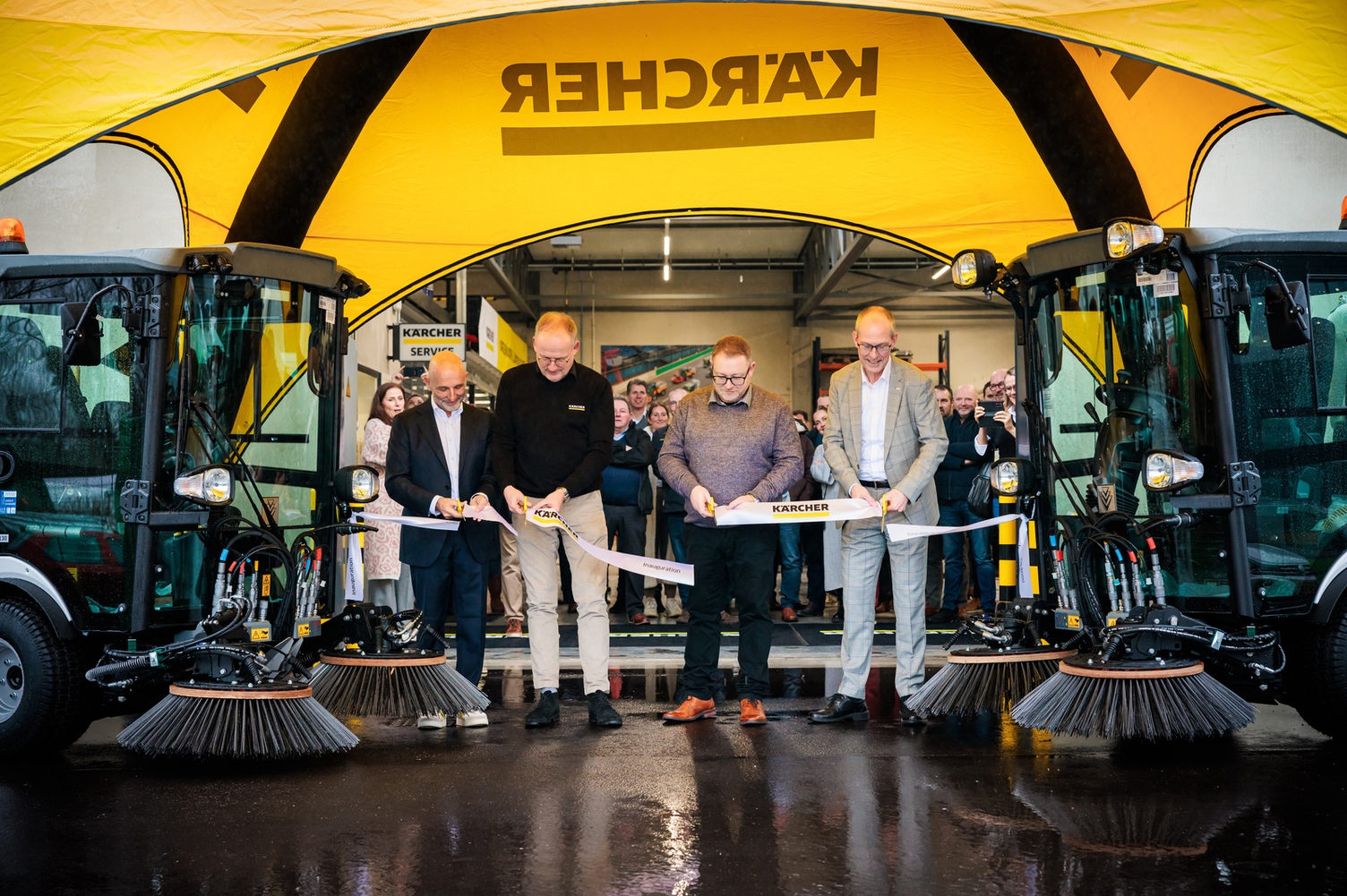Kärcher opent nieuw Municipal Center in Wilrijk