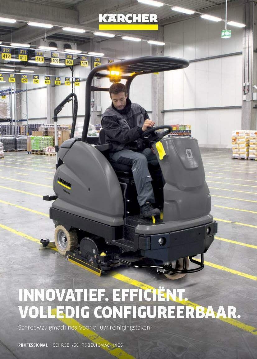 Brochure schrobmachines schrobzuigmachines Kärcher