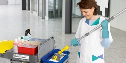 Kärcher Manual cleaning Poetskar voor met manueel reinigen van vloeren, burreau's en kasten
