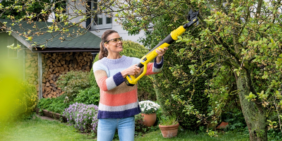 Bomen snoeien met de tips van Kärcher