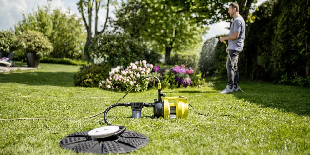 Waterpomp voor tuinbewatering Waterpomp voor tuinbewatering
