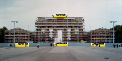 Schoonmaak Brandenburger Tor Kärcher