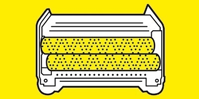 Traditionele reiniging met discborstels van de schrob-/zuigmachine machine