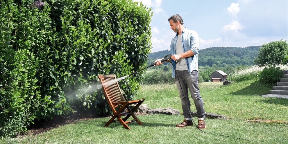 Kärcher: tuinmeubels schoonmaken