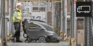 Kärcher verhuurservice voor de transport sector Kärcher verhuurservice voor de transport sector