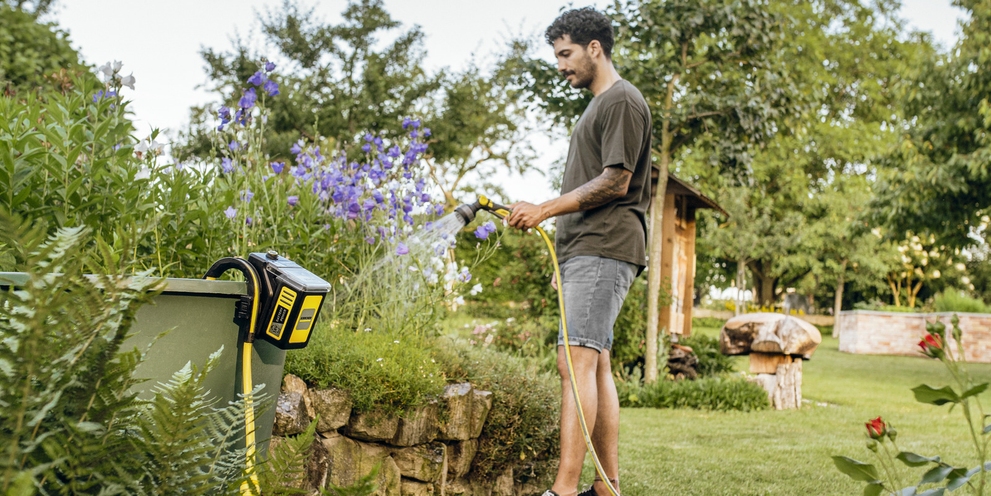 De tuin bewateren Tips van Kärcher: De tuin bewateren