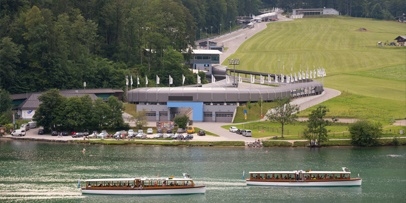Kunstijsbaan Königssee Kunstijsbaan Königssee gepoetst door Kärcher