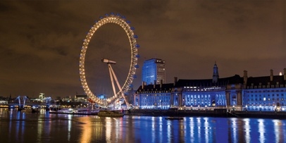 Londen Eye schoongemaakt door Kärcher