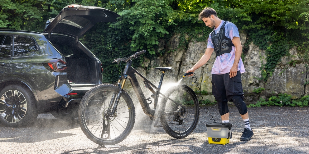 Mobiele drukreiniger van Kärcher