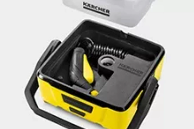 mobile outdoor cleaner die open is