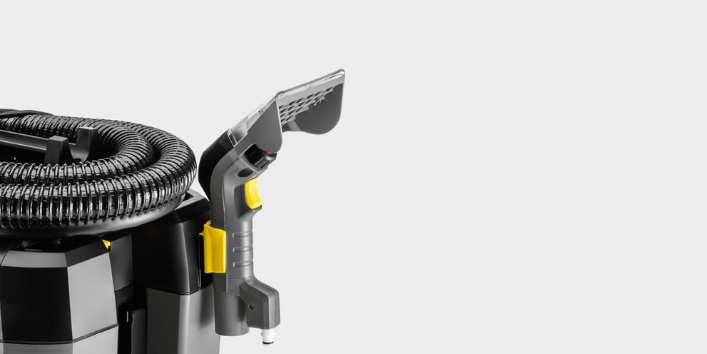 Ergonomische en ultrakorte bekledingszuigmond Kärcher Puzzi