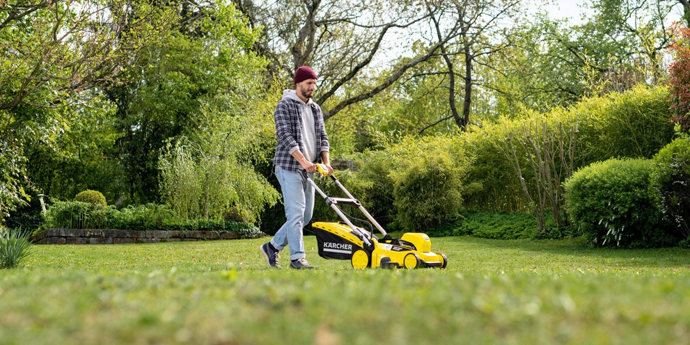 Het gras maaien met de tips van Kärcher