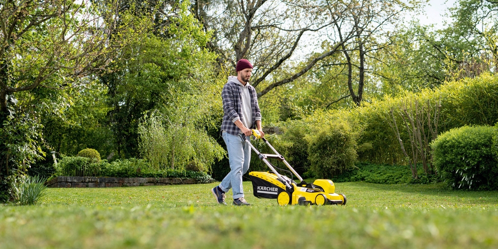 Het gras maaien met de tips van Kärcher