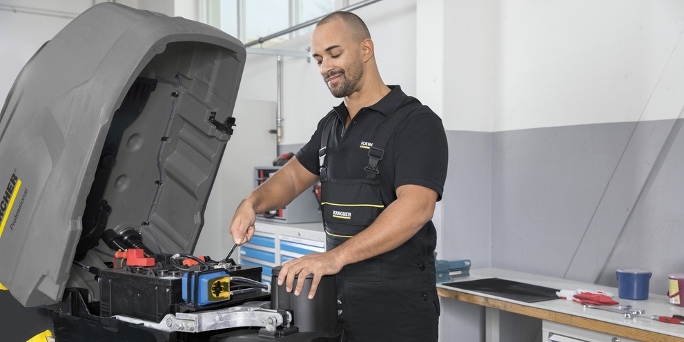 Kärcher professionele reserve onderdelen service 