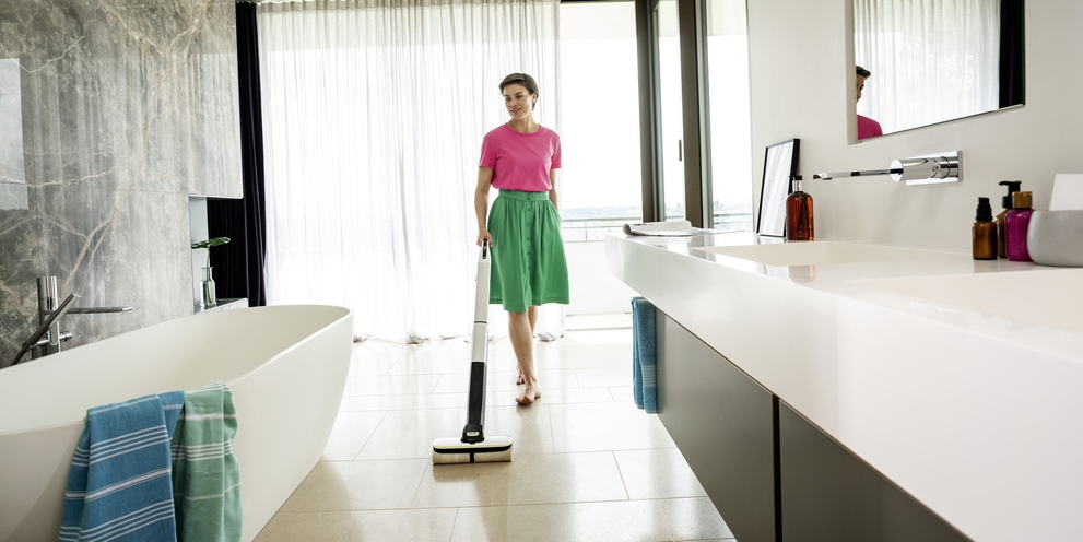 Nettoyage du carrelage Nettoyage du carrelage avec les conseils de Kärcher