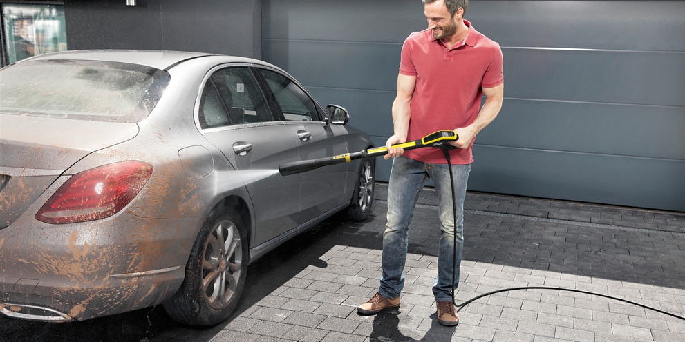 Voorwas Kärcher tips: de auto voorwassen