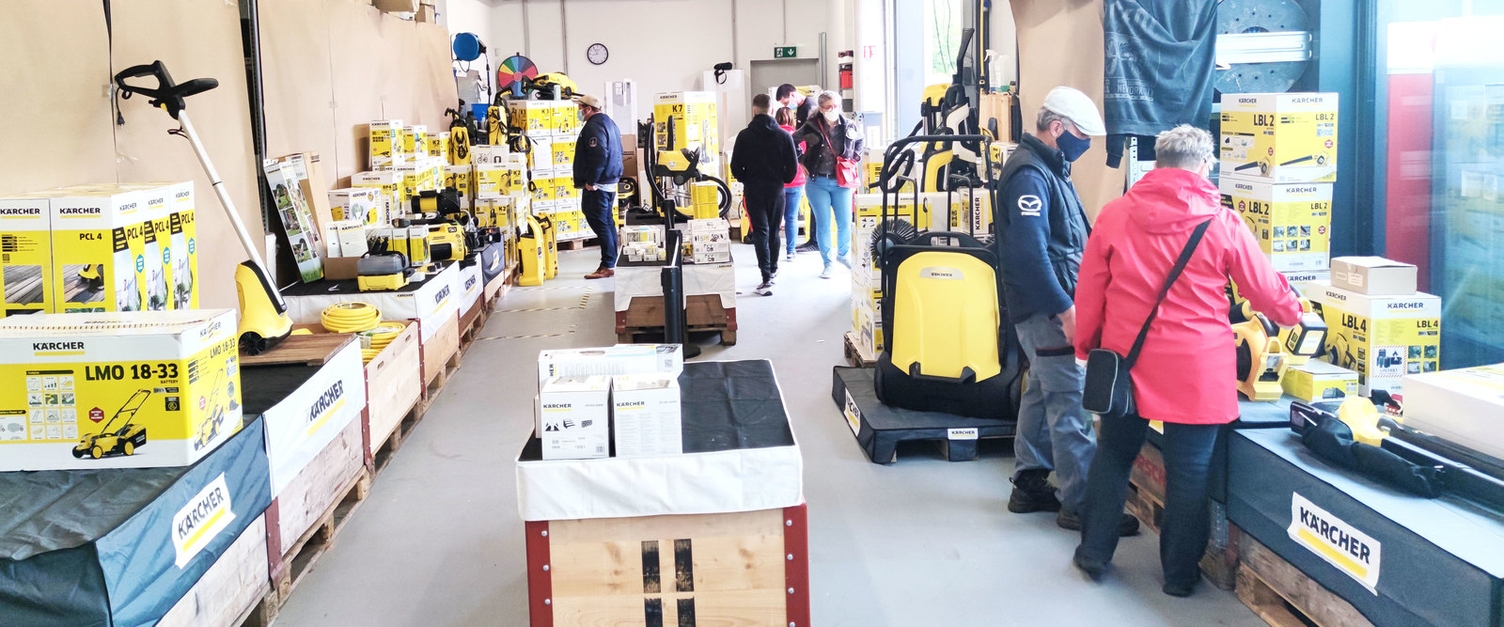 LAGERABVERKAUF 2021 im Kärcher Center Genève