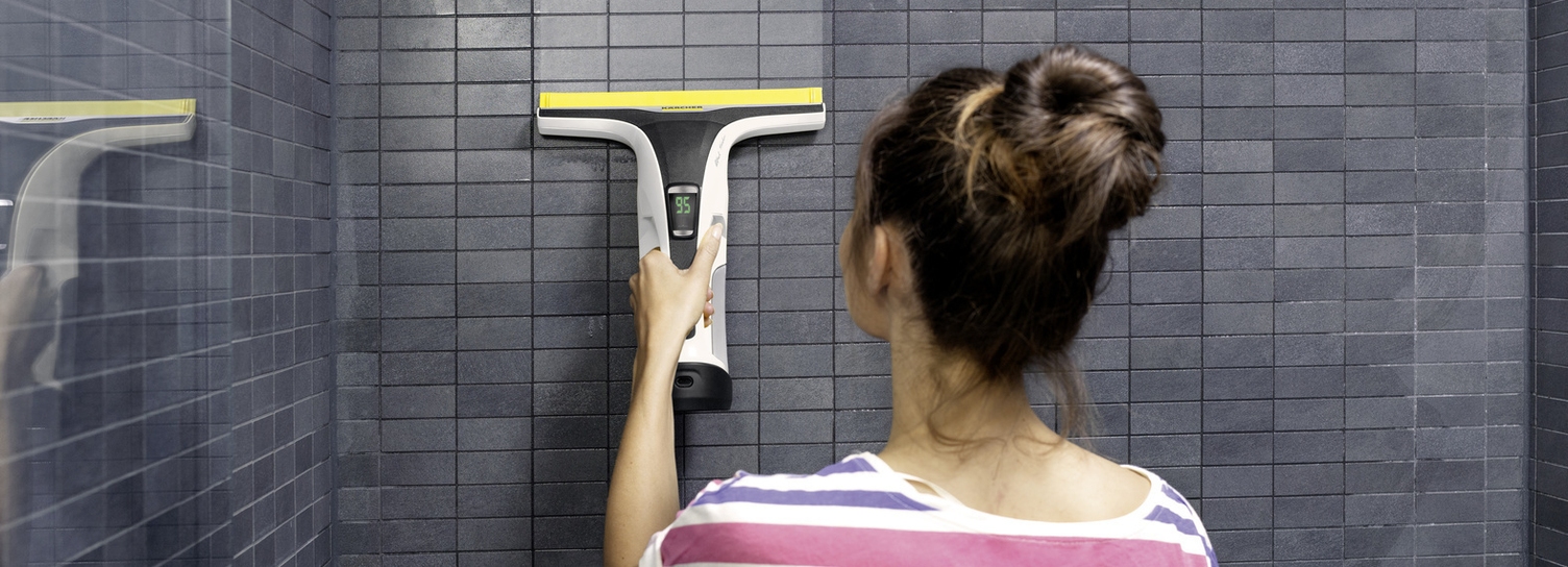 Nettoyage de la douche Nettoyage de la douche avec les conseils de Kärcher