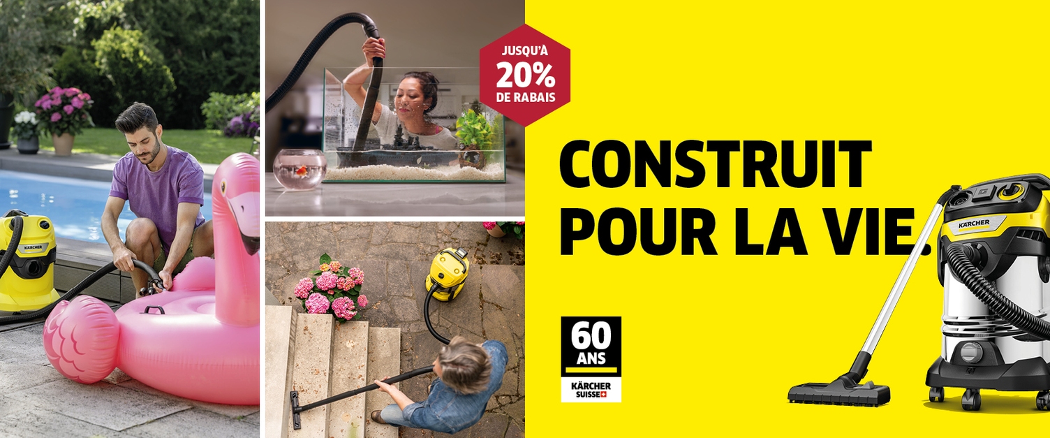 Aspirateurs eau et poussières Kärcher