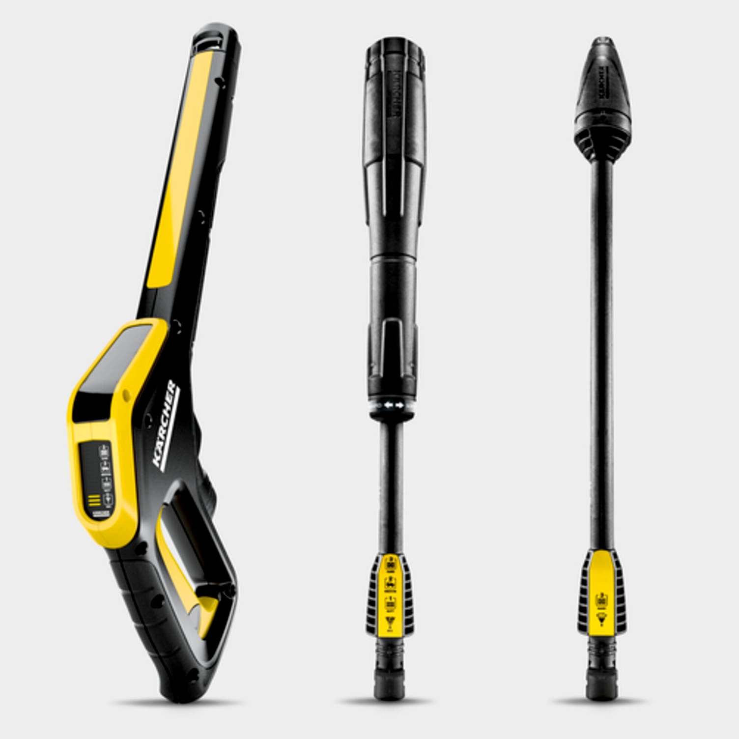 Power Control-Pistole mit Quick Connect und Strahlrohre