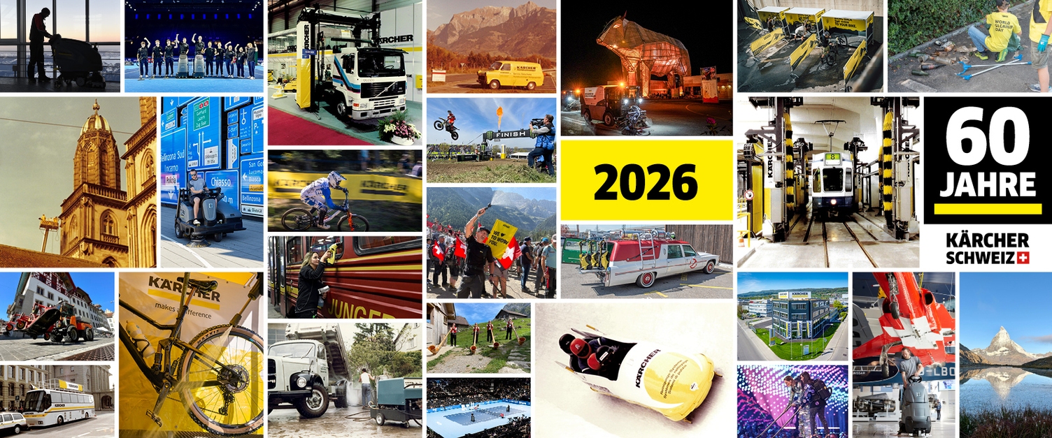 60 Jahre Kärcher Schweiz