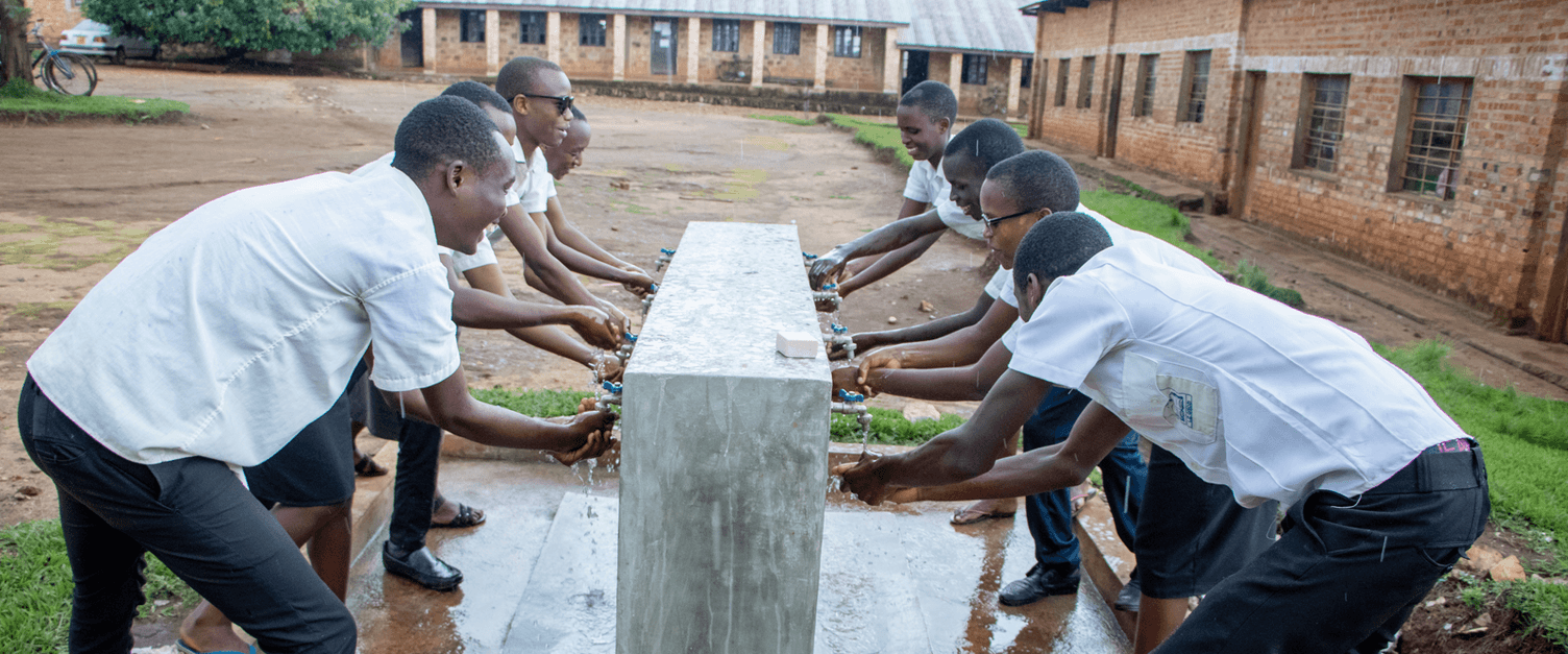 Les élèves se réjouissent des nouvelles installations sanitaires
