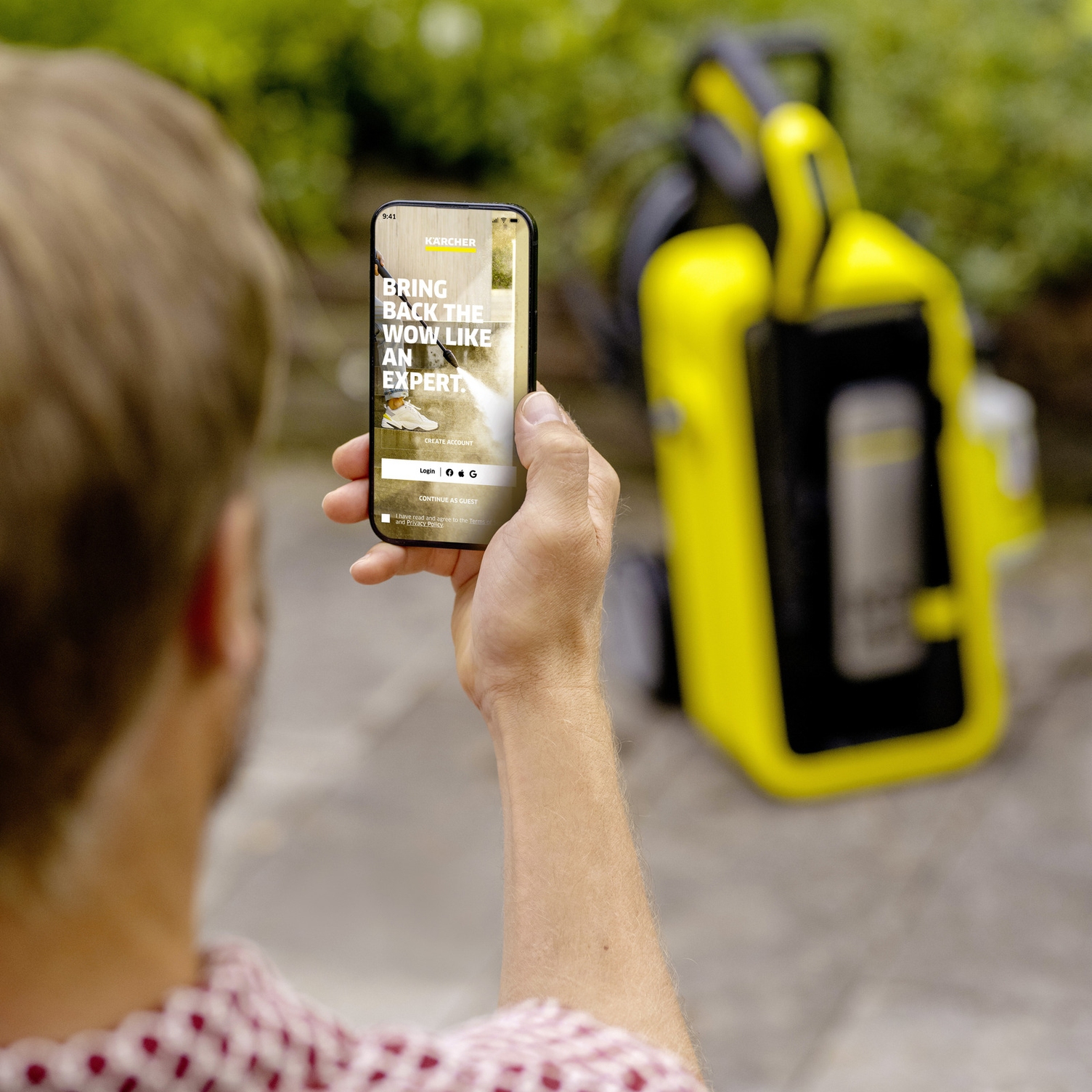 Nettoyeur haute pression de la gamme Comfort Connect