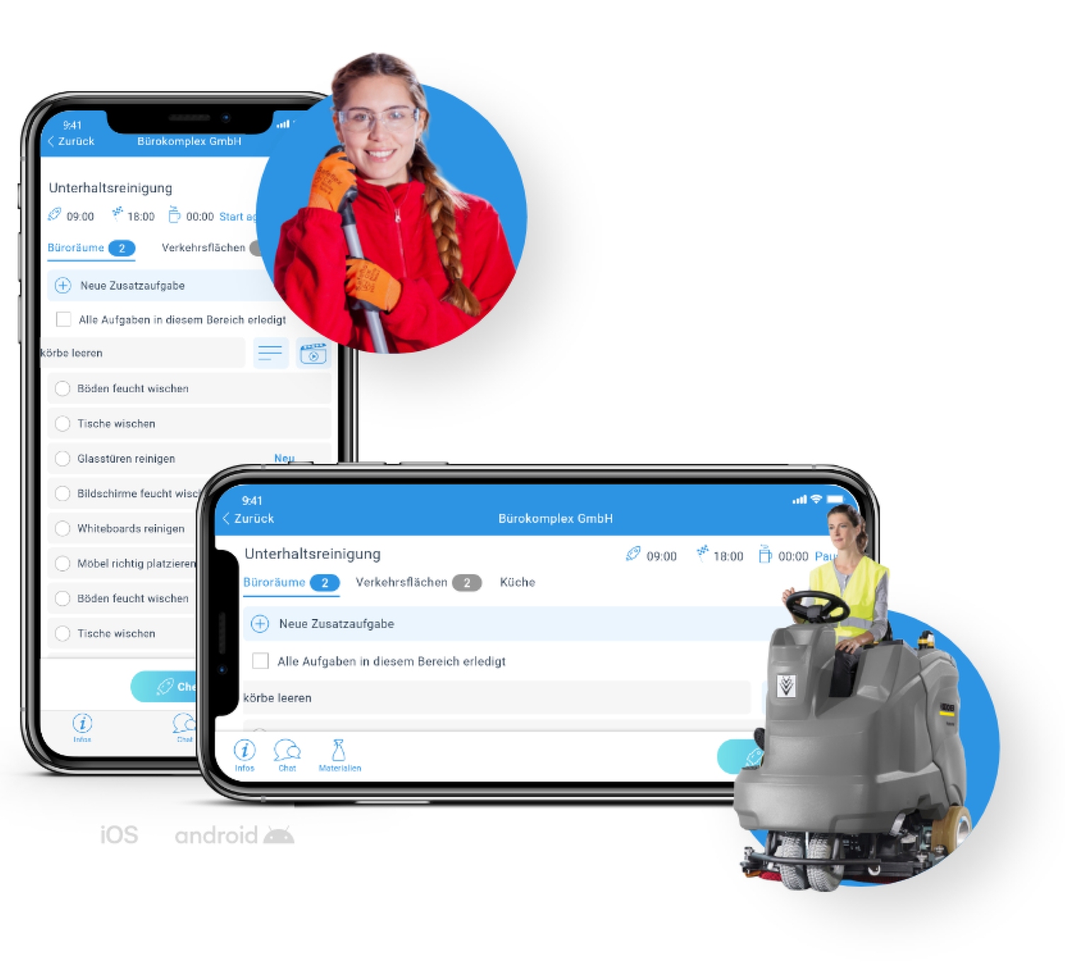 Digitale Lösungen für die professionelle Gebäudereinigung Digitale Lösungen für die professionelle Gebäudereinigung von SoniQ Services